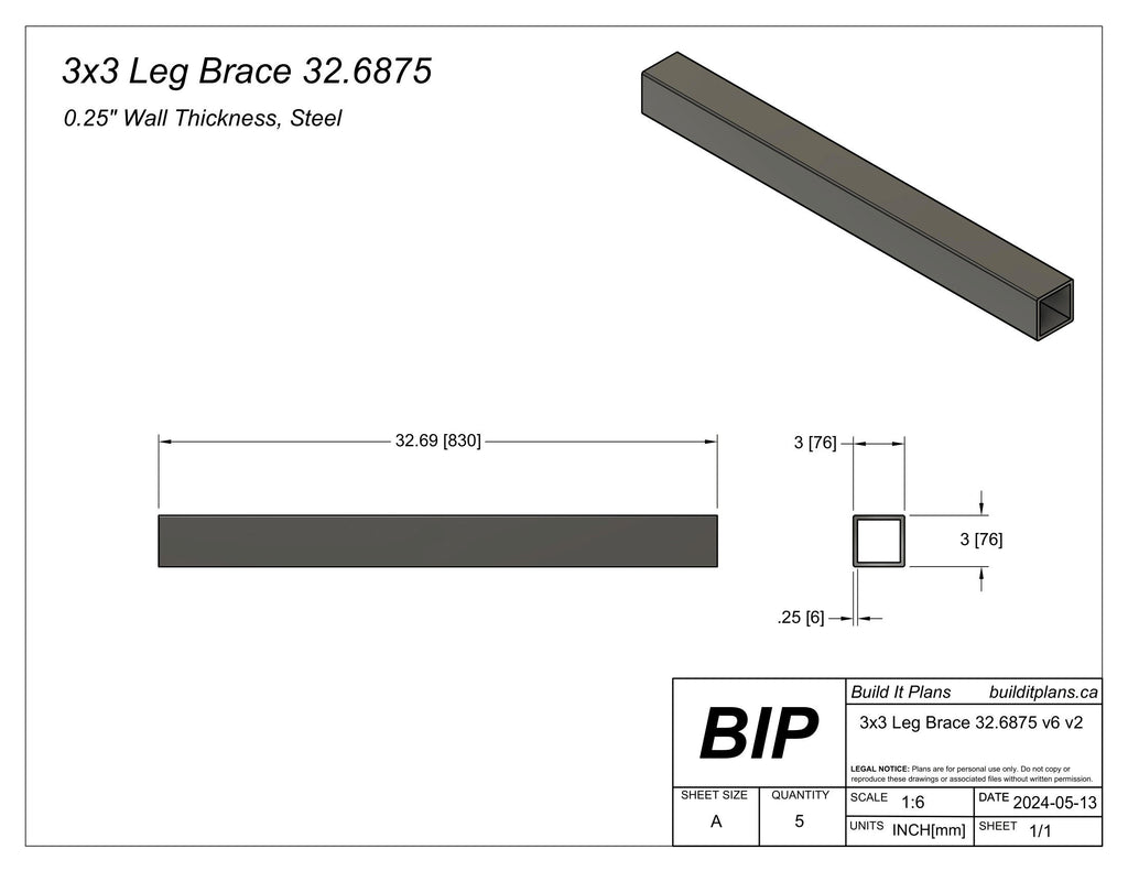 4'x4' Welding Fixture Table DXF Files - 3/8 Steel