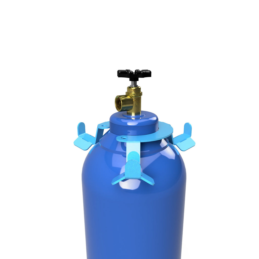 Welding Bottle Hook DXF File – Welding Gas Accessory Hanger Cut File