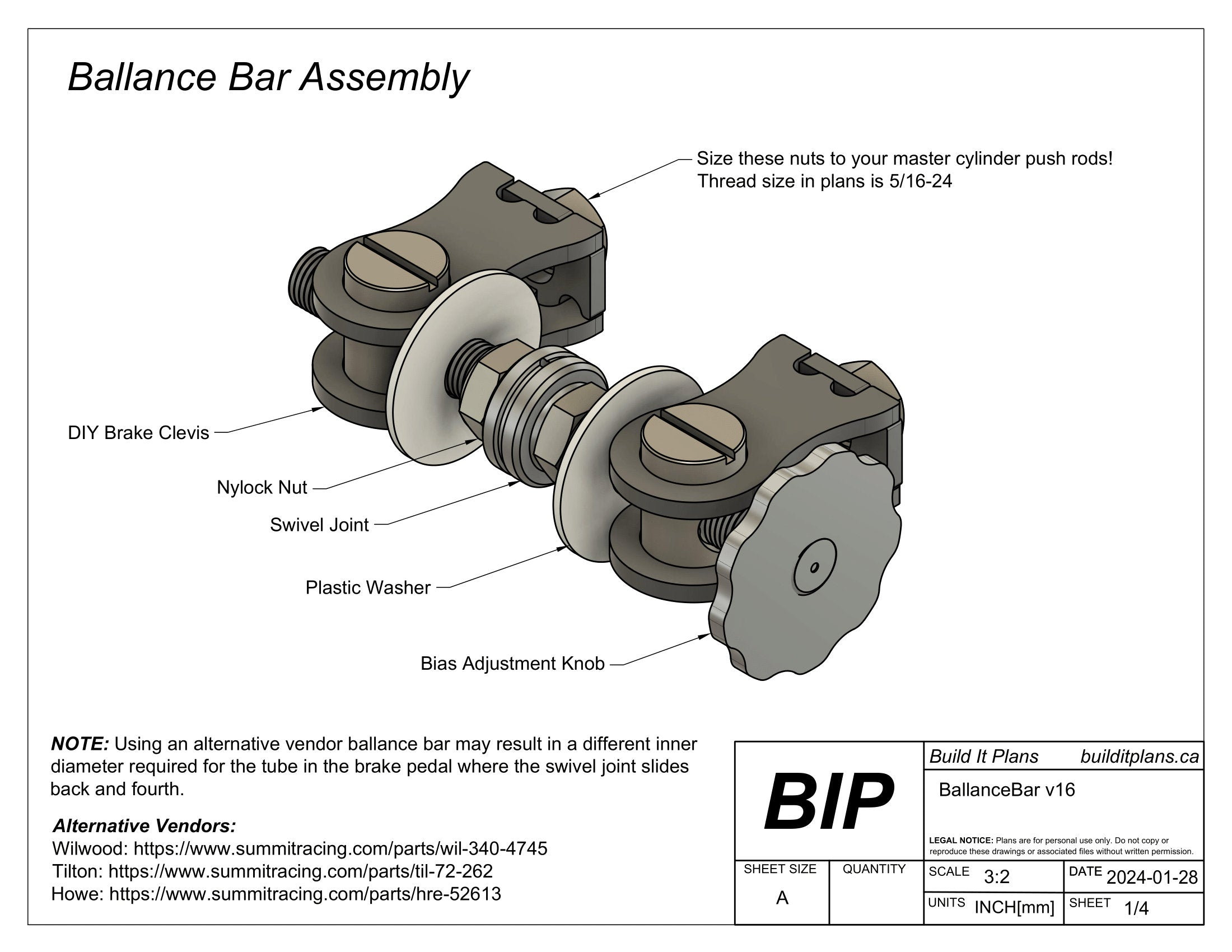 Race Car Pedal Set Plans - Floor Mounted - DXF Cut Files + PDF Plans