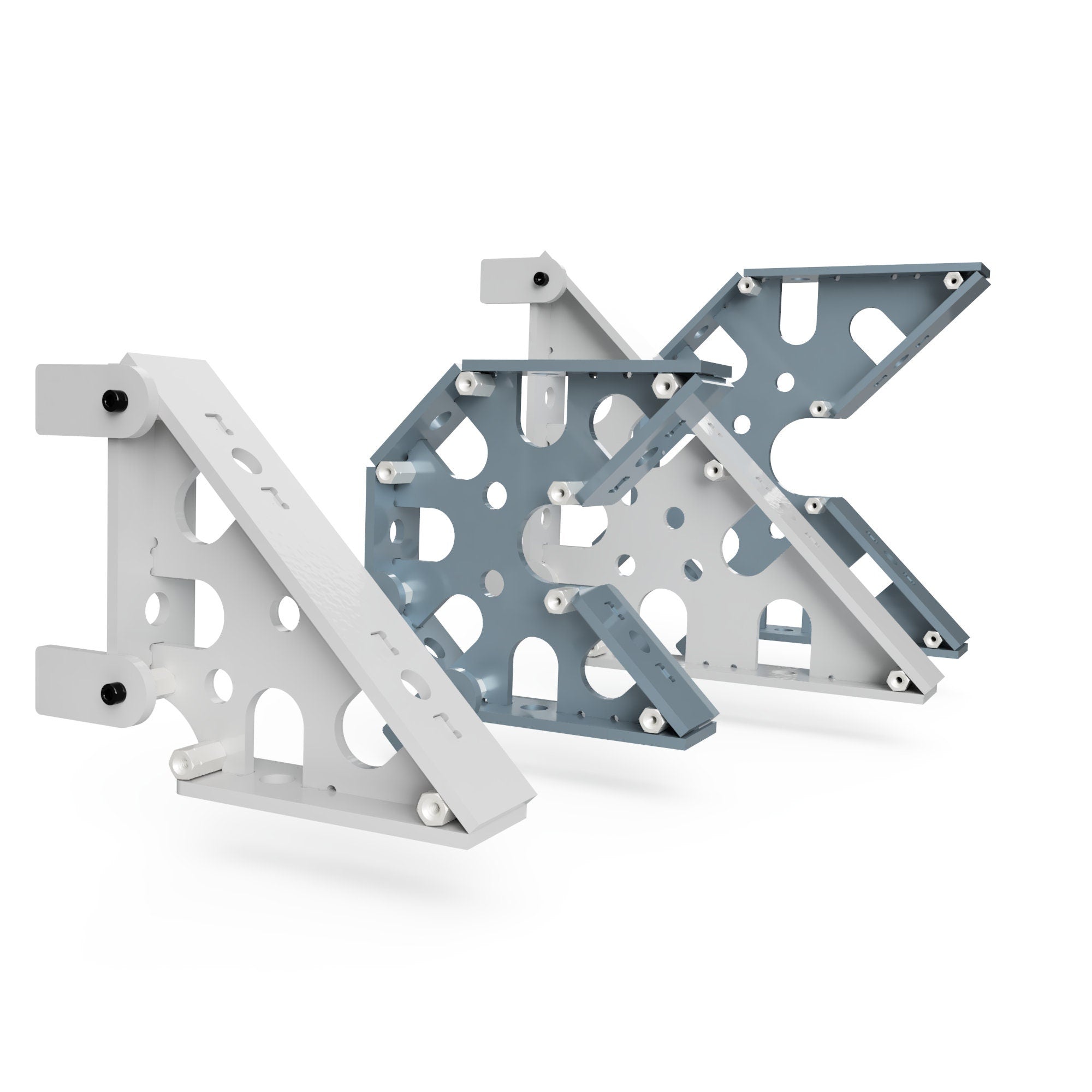 SAE Welding Square DXF Bundle – 1/4" Thick Steel – Cut Files + Plans