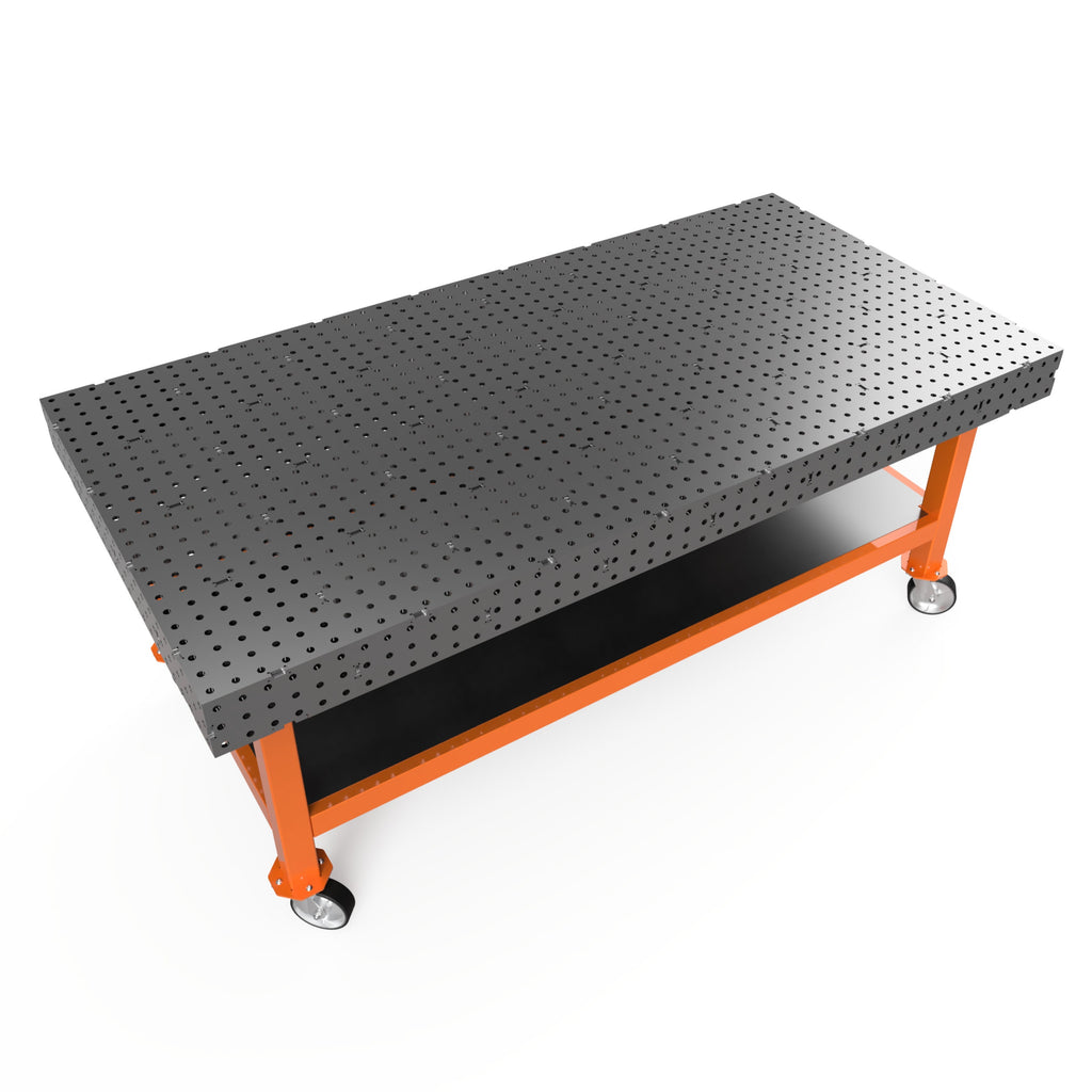 4'x8' Welding Table DXF Files - 3/8" Steel