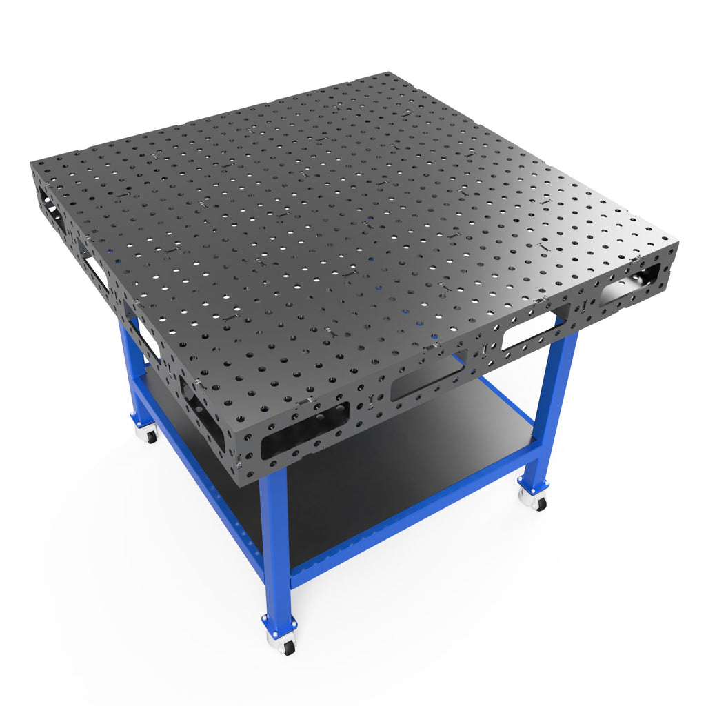 4'x4' Welding Fixture Table DXF Files - 1/4" Steel