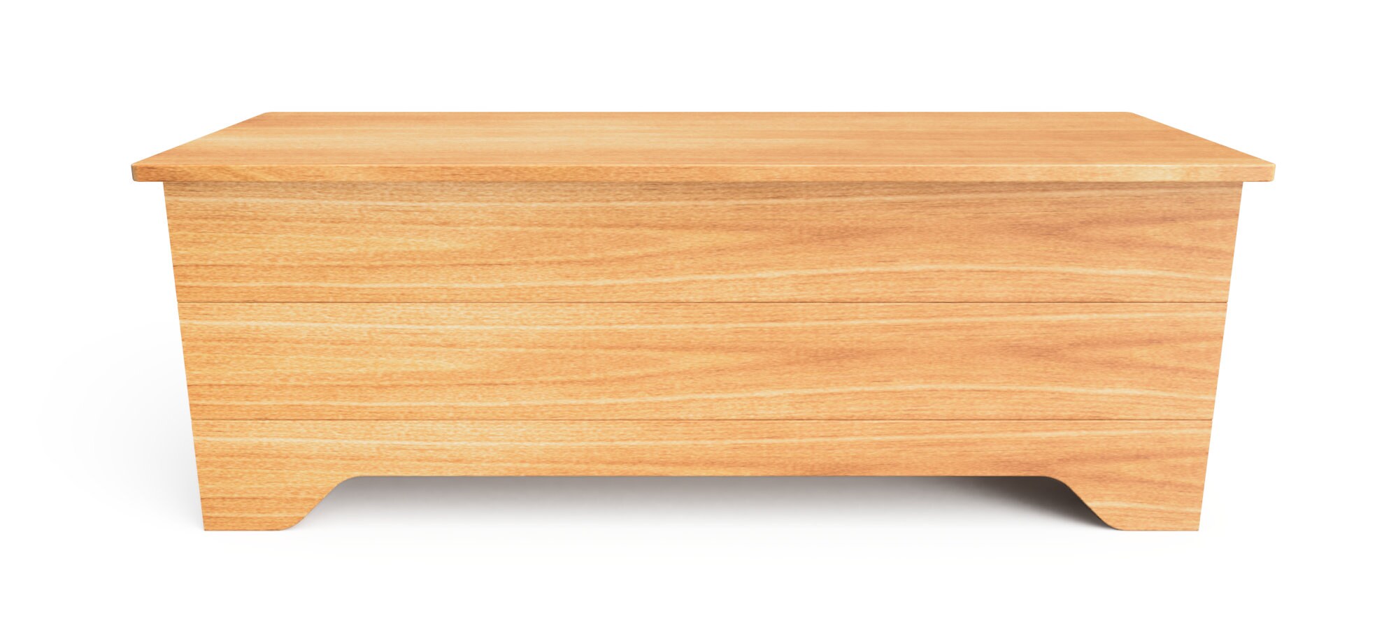 Storage Bench Plans - PDF Plans For A Simple Bench With Compartment